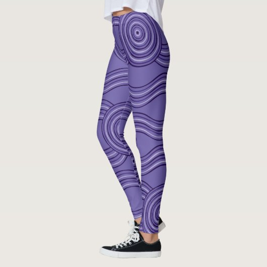Aborigine-Kunst Melaleuca Leggings (Links)