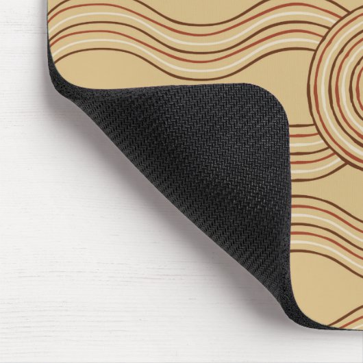 Aborigine-Kunst Mousepad (Ecke)