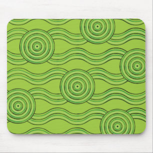 Aborigine-Kunst Mousepad
