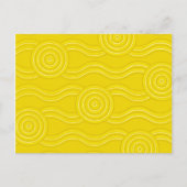 Aborigine-Kunst Postkarte (Vorderseite)