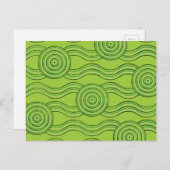 Aborigine-Kunst Postkarte (Vorne/Hinten)