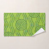 Aborigine-Kunst Rainforest Handtuch (Handtuch)