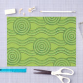 Aborigine-Kunst Seidenpapier (Handwerk)