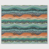 Aborigine-Kunst Streifen Packpapier (Flach)