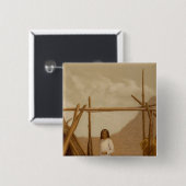 Aborigine-Leben, Navajo Land Button (Vorne & Hinten)