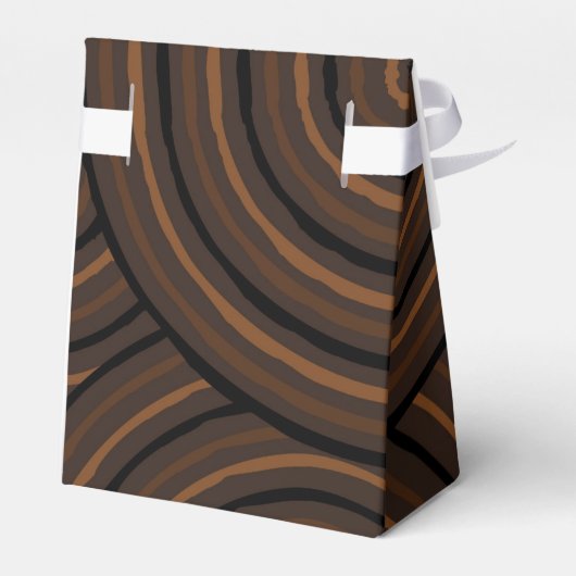 Aborigine-Leinenmalerei Geschenkschachtel (Rückseite)