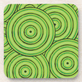 Aborigine-Leinenmalerei Getränkeuntersetzer (Vorderseite)