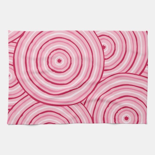 Aborigine-Leinenmalerei Handtuch (Horizontal)