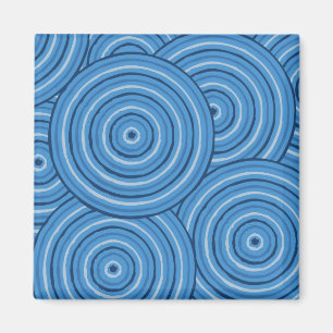 Aborigine-Leinenmalerei Magnet