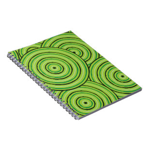 Aborigine-Leinenmalerei Notizblock