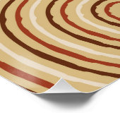 Aborigine-Leinenmalerei Poster (Ecke)