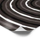 Aborigine-Leinenmalerei Poster (Ecke)