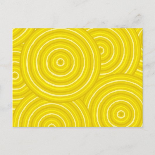Aborigine-Leinenmalerei Postkarte (Vorderseite)