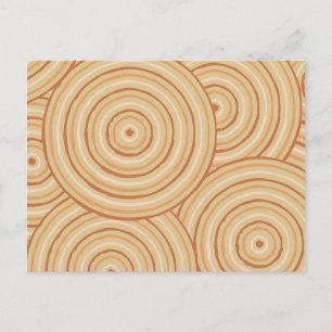 Aborigine-Leinenmalerei Postkarte