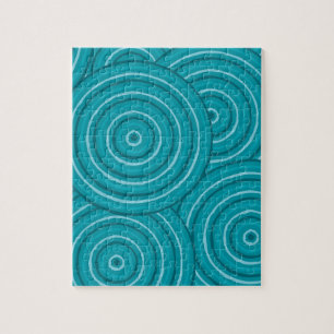 Aborigine-Leinenmalerei Puzzle