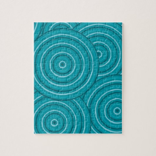 Aborigine-Leinenmalerei Puzzle (Vertikal)