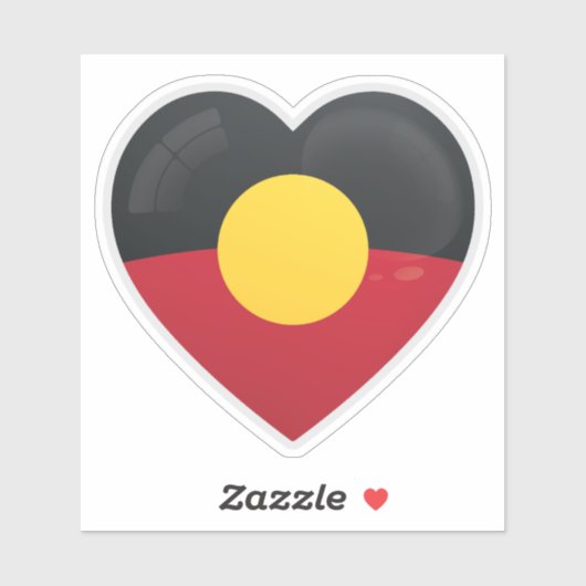 Aborigine-Liebe Aufkleber (Blatt)