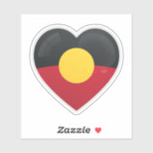 Aborigine-Liebe Aufkleber (Blatt)