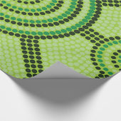 Aborigine Meetinging Regenwald Geschenkpapier (Ecke)