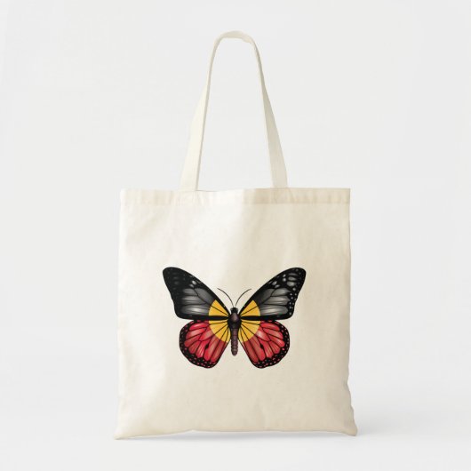 Aborigine Monarque Butterfly Flag Tragetasche (Vorne)