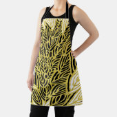 Aborigine-Muster-14 All-Over-Print-Schürze Schürze (InSitu)