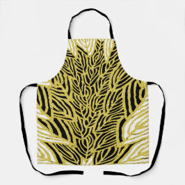 Aborigine-Muster-14 All-Over-Print-Schürze Schürze