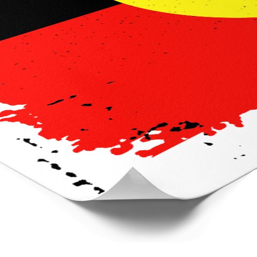 Aborigine Poster (Ecke)