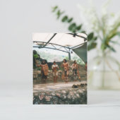 Aborigine Postkarte (Stehend Vorderseite)