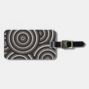 Aborigine-Punktmalerei Gepäckanhänger