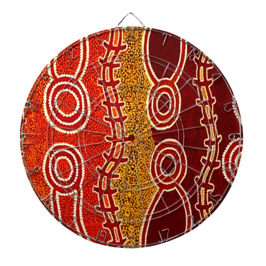 Aborigine-Serpents. Dartscheibe (vorne)