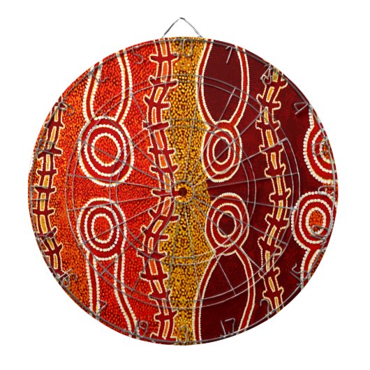 Aborigine-Serpents. Dartscheibe (vorne)