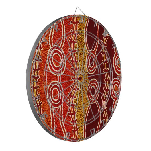 Aborigine-Serpents. Dartscheibe (Vorderseite Links)