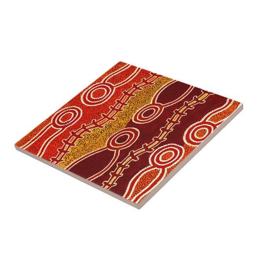 Aborigine-Serpents. Fliese (Seite)