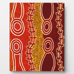 Aborigine-Serpents. Fotoplatte