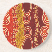 Aborigine-Serpents. Getränkeuntersetzer (Vorne)