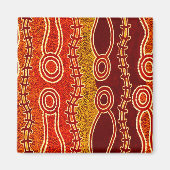 Aborigine-Serpents. Magnet (Vorne)