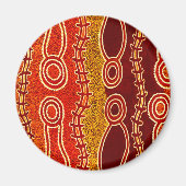 Aborigine-Serpents. Magnet (Vorne)