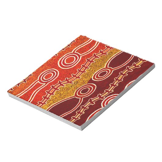 Aborigine-Serpents. Notizblock (Rotiert)