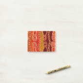 Aborigine-Serpents. Post-it Klebezettel (Auf Schreibtisch)