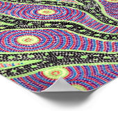 Aborigine Sunrise Poster (Ecke)