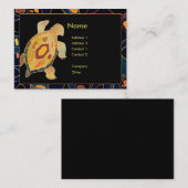 Aborigine Turtle Beruflich Visitenkarte (Vorne/Hinten)