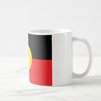 aborigini Australien-Flagge Kaffeetasse