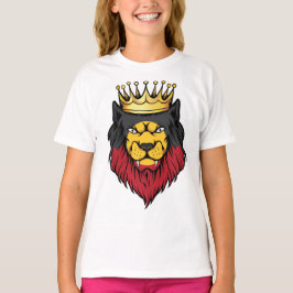 Aborigion Lion King Flag T-Shirt