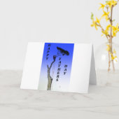 Aborist Baumchirurg Vatertags-Geschenkgeschenk Karte (Gelbe Blume)