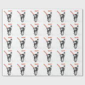 Aborist Trechirurgen Weihnachten Geschenk Geschenkpapier (Flach)