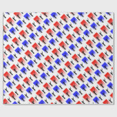 Aborist Trechirurgen Weihnachten Geschenk Geschenkpapier (Flach)