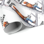 Aborist Tree Chirurg Geburtstag Geschenk. Geschenkpapier (Rolleneckpunkt)