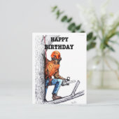 Aborist Tree Chirurg Geburtstag Geschenk. Postca Postkarte (Stehend Vorderseite)