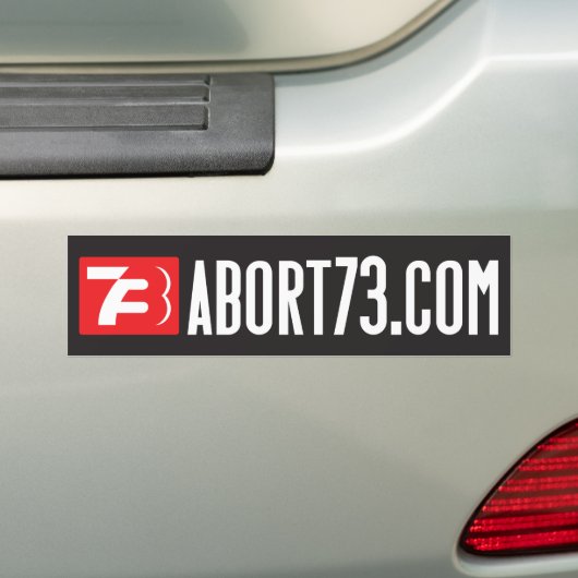 Abort73.com (Web-Banner) Autoaufkleber (Auf Auto)