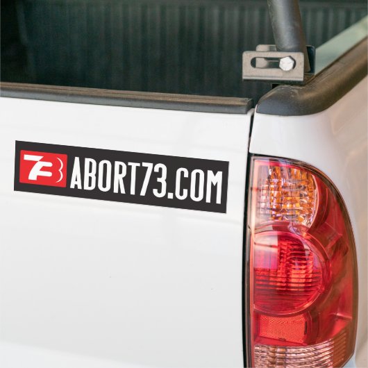 Abort73.com (Web-Banner) Autoaufkleber (Auf Lkw)